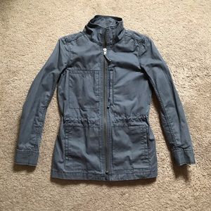 Madewell gray fatigue jacket